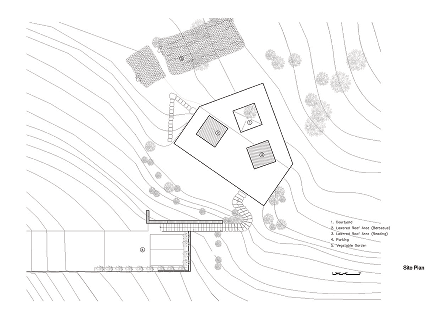 2014, Sugokri Tilt Roof House BCHO Architects Associates