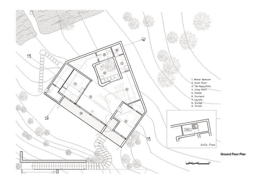 2014, Sugokri Tilt Roof House BCHO Architects Associates